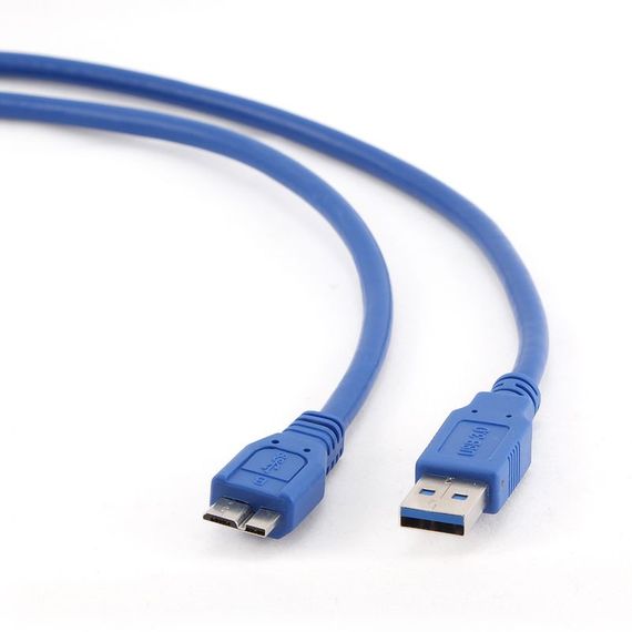 Кабель Cablexpert CCP-mUSB3-AMBM-0.5M, USB 3.0 A-тато/Micro B-тато, 0.5 м. | Зображення 1