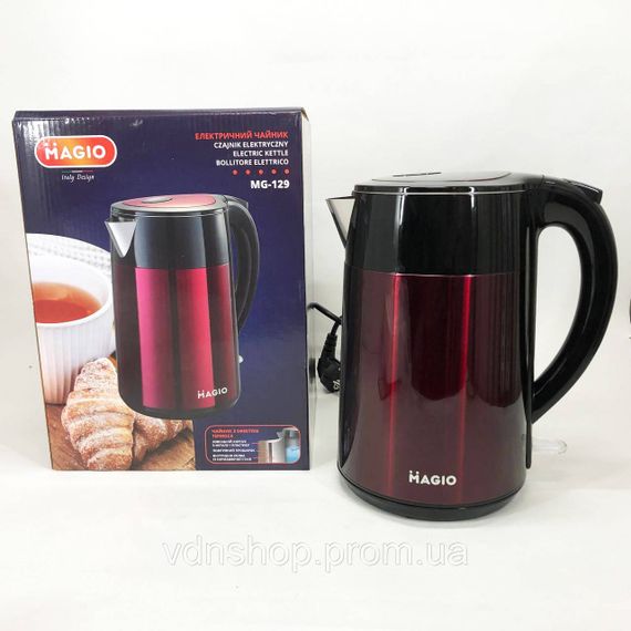 Качественный электрический чайник для дома, Чайник електрический для дома Тихий бытовой XM-34 | Зображення 7