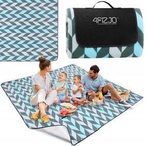 Коврик для пикника и кемпинга 4FIZJO 200 x 200 см складной 4FJ0391 (P-5907739317193)