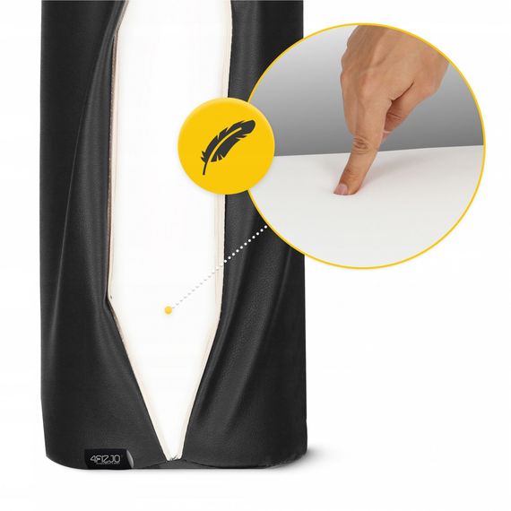 Валик для реабілітації та масажу 4FIZJO 100 x 30 см Black (P-5905973402965) | Зображення 5