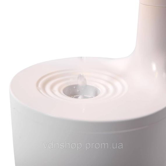 Зволожувач повітря для дому 12×22 см повітрязволожувач для дому портативний 600 мл з таймером Білий LZ599 | Зображення 3