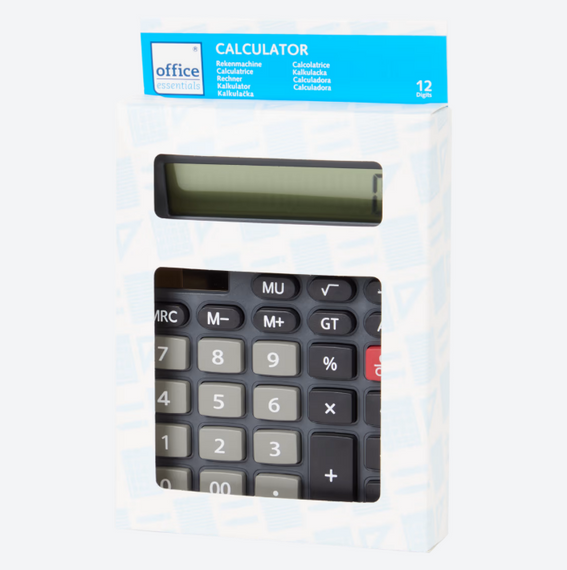 Офісний калькулятор Office Essentials розмір 14 x 11 cm | Зображення 2