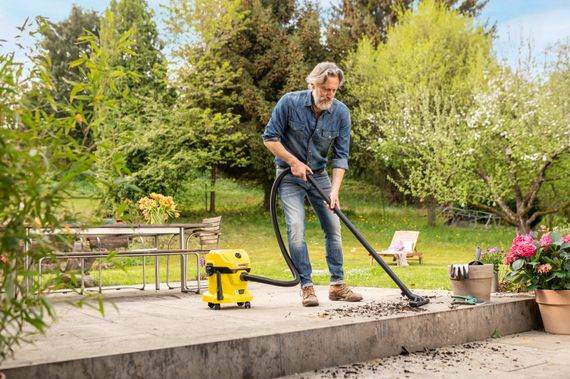 Пылесос профессиональный аккумуляторный Karcher WD 2-18 1.628-500.0 | Зображення 6