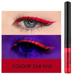 Цветная водостойкая подводка для глаз люминесцентная HANDAIYAN Eyeliner Long Lasting Professional цвет №31
