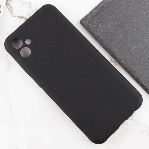 Чехол Silicone Cover Lakshmi Full Camera (AAA) для Samsung Galaxy A07 Черный / Black | Зображення 4