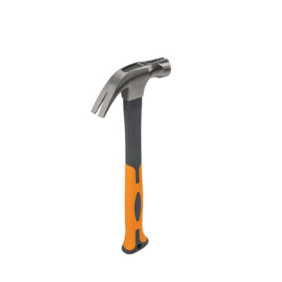 Молоток столярний Bradas FIBERGLASS з магнітною ручкою зі скловолокна для цвяхів 450 г (DIY-HF3045) | Зображення 2