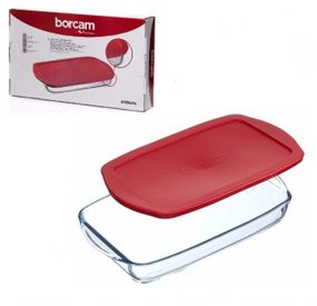Форма для випікання з кришкою Pasabahce Borcam PS-59006-1 34х19 см