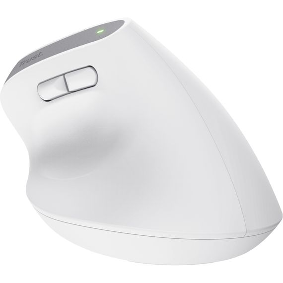 Мишка Trust Bayo+ Ergonomic Wireless/Bluetooth White (25399) | Зображення 2