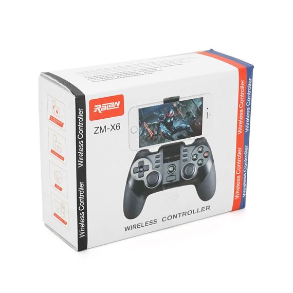 Беспроводной геймпад ZM-X6 для iOS/Android/Switch//PS3/PC,3.7V,400mAh,Box | Зображення 1