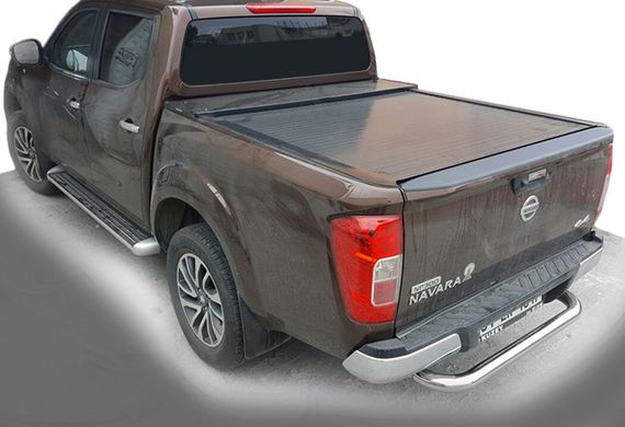 Задняя защита AK005 (нерж) для Nissan Navara/NP300 2016-2024