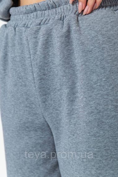 Спортивный костюм женский на флисе, цвет серый, размеры M, L, XL, XXL FA_008463 | Зображення 5