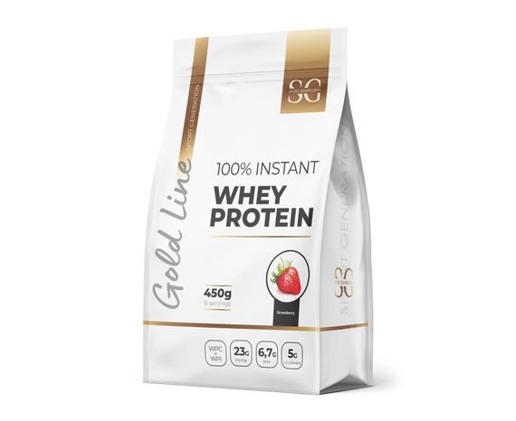 Протеїн Sport Generation Gold Premium 100% Instant Whey Protein 450 г, Strawberry