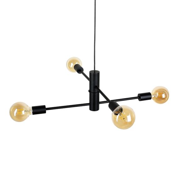 Люстра (світильник підвісний) Orbi Star Е27 P4 635205 Чорний, Atmolight | Зображення 2