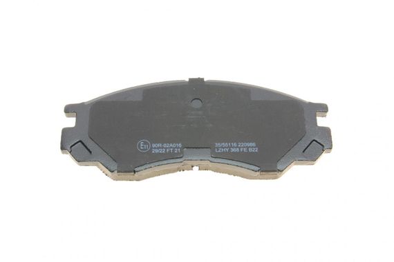 Колодки тормозные передние Mitsubishi L200 94-05 22-0401-0 | Зображення 3