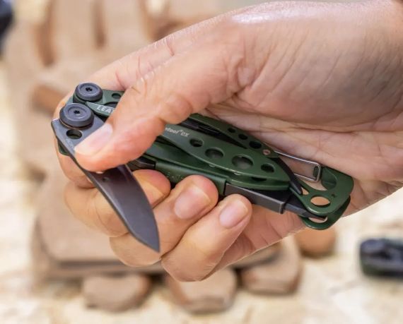 Мультитул Leatherman 833139 Skeletool CX OD Green | Зображення 8