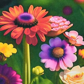 Алмазная мозаика "Цветовая гамма" 30х30 см