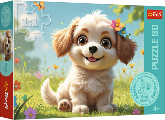 Пазли дитячі Treflik Family Будь щасливим Trefl 17408 60 шт. Різнокольоровий shop (5900511174083)