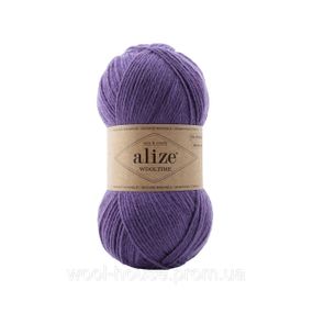 Шкарпеткова пряжа Alize Wooltime, фіолетовий 235