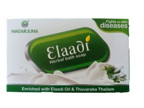 Антиугрове Мило Еладі Нагарджуна, Elaadi Herbal Bath Soap Nagarjuna, 75г