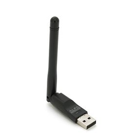 Бездротовий мережевий адаптер з антеною 10см Wi-Fi-USB LV-UW07, RT7601, 802.11bgn, 300MB, 2.4 GHz, WIN7 / XP / Vista / 2K / MAC / LINUX, Blister Q300