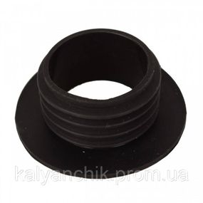 Уплотнитель для кальяна под колбу силиконовый black