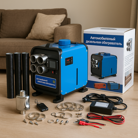 Дизельний автономний обігрівач 12-24V 8 кВт | Зображення 2