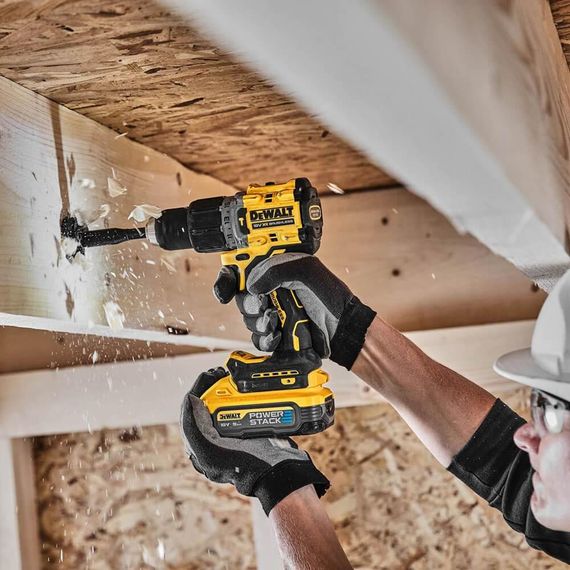 Дрель-шуруповёрт аккумуляторная бесщёточная ударная 90 Нм DeWALT DCD805H2T | Зображення 6