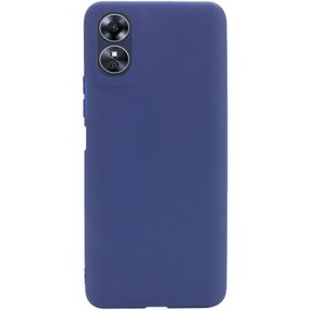 Чохол Candy Silicone для Oppo A17 / A17K колір Синій
