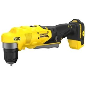 Дрель Stanley угловая FATMAX® V20, Li-lon 18V, 45 Нм, 0-600 / 1900 об/мин (без АКБ и ЗУ) (SFMCD750B)