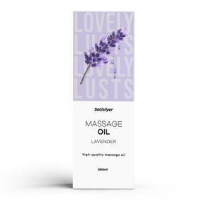 Масажна олійка - Satisfyer Massage Oil Lavender, 250 мл Sex Aura
