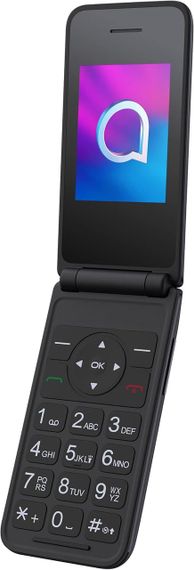 Мобільний телефон із відкидною кришкою Alcatel 3082 4G — зарядною базою й акумулятором