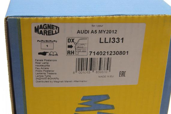 Ліхтар задній Audi A5 07- R  714021230801 | Зображення 4