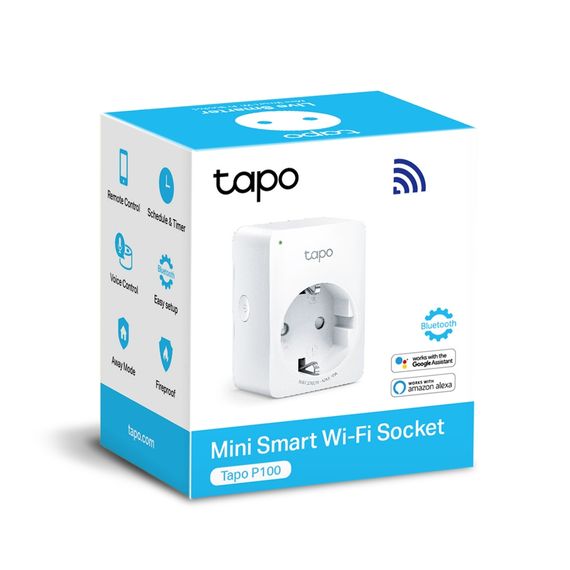 Смарт-розетка TP-LINK Tapo P100 N300 BT 10A (TAPO-P100-1-PACK) | Зображення 7