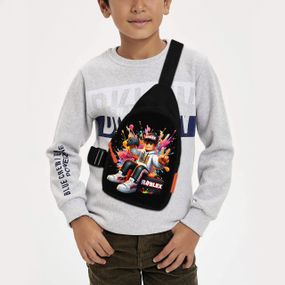 Сумка через плечо детская Roblox 29х17 см сумка слинг для мальчика (01979)