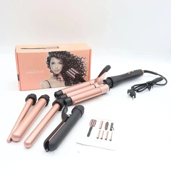 Щипці для завивки волосся 5в1, 2 режими, XPRO FZ-01 (234575862_706) | Зображення 7