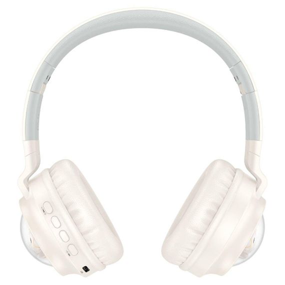 Навушники HOCO W50 Cute fun BT headphones Milky white | Зображення 2