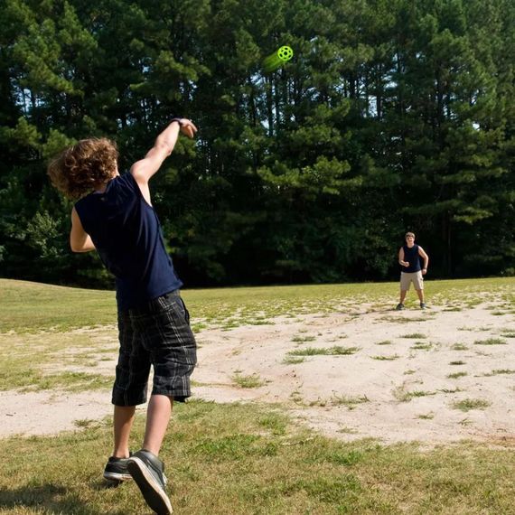 Прыгающий мяч антистресс 1 шт, Sky Ball Gravity Ball, Цвет Рандом / Антигравитационный мяч попрыгун | Зображення 5