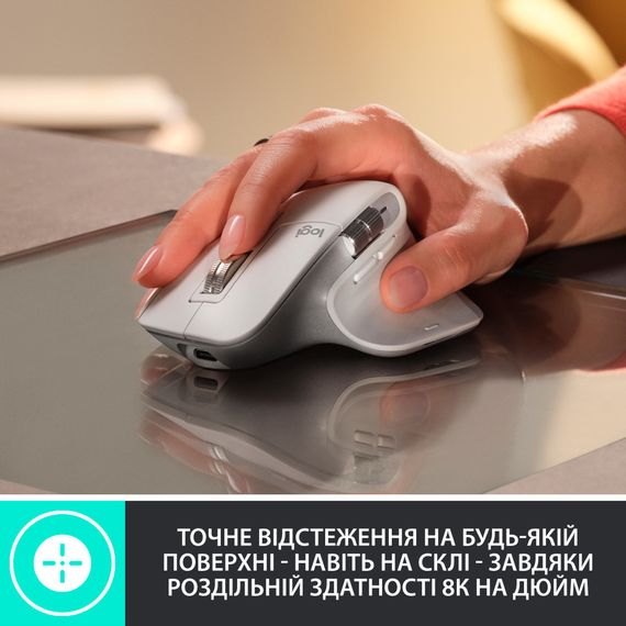 Мишка Logitech MX Master 3S Performance Wireless Mouse Bluetooth Graphite (910-006559) | Зображення 1