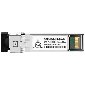 ALISTAR SFP-10G-LR-BX-D SFP+ 10G BASE-BX 1SM WDM LC 20KM TX1330/RX1270nm DOM Модуль - Конвертери