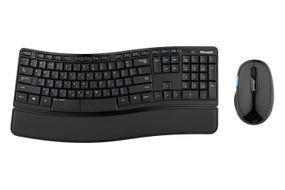 Комплект клавиатура и мышь Microsoft Comfort Desktop Sculp WL L3V-00017
