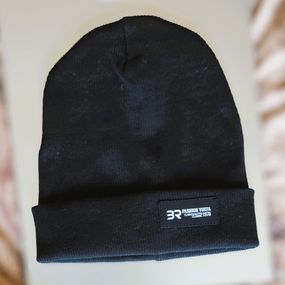 Шапка дитяча 5-12 років 52-54см чорна подвійна Trend Fashion весна/осінь бавовна