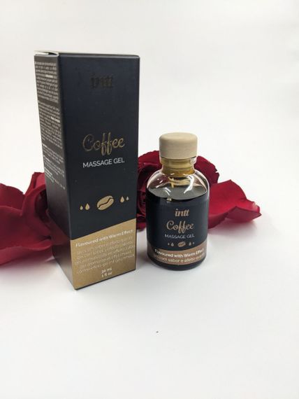 Їстівний масажний гель для інтимних зон Intt Coffee (30 мл) | Зображення 7
