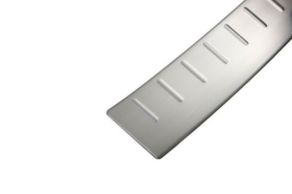 Накладка на задний бампер (2008-2011, SW, нерж.) для BMW 3 серия E-90/91/92/93 2005-2011 гг. | Зображення 2