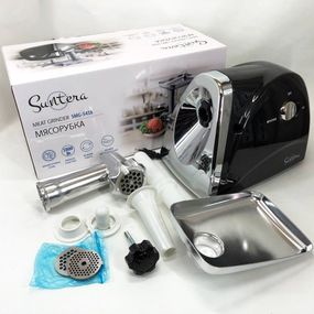 Потужна м'ясорубка для домашньої кухні Suntera SMG-5418B 1800 Вт, Електричні м'ясорубки кухонні YF-89