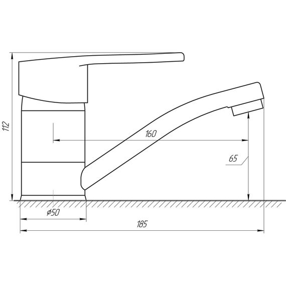 Змішувач для раковини DOMINO SIRIUS DSV-203M | Зображення 1