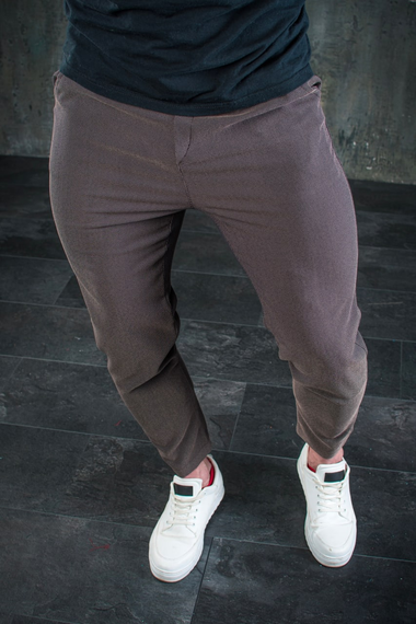 Брюки коричневые коричневый S XL | Зображення 5