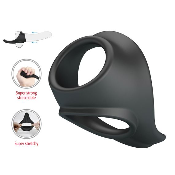 Ерекційне кільце Crazy Bull - Zadok Silicone Cock Ring, BI-210256 Sex Aura | Зображення 1