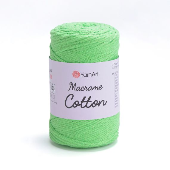 Пряжа YarnArt Macrame Cotton 802 (Ярнарт Макраме Коттон) 250 г / 225 м трикотажний шнур для макраме та в'язання