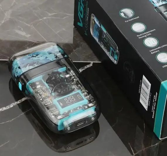 Електробритва акумуляторна VRG V-352, чорна | Зображення 3