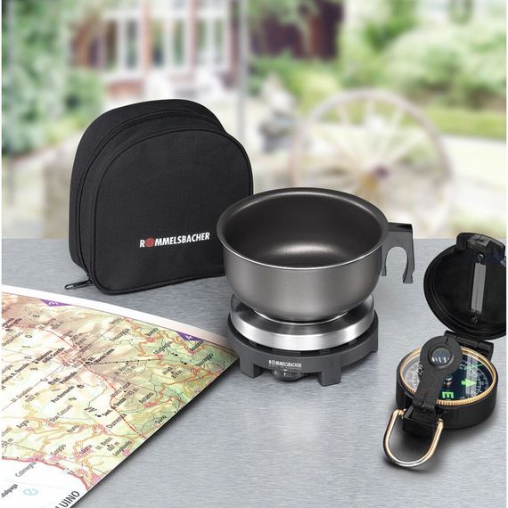 Электроплита Rommelsbacher RK 501/SU, с переключателем напряжения | Зображення 1